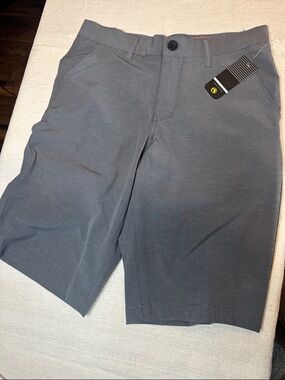 Ocean Current Men's Slate Gray Flat Front Shorts